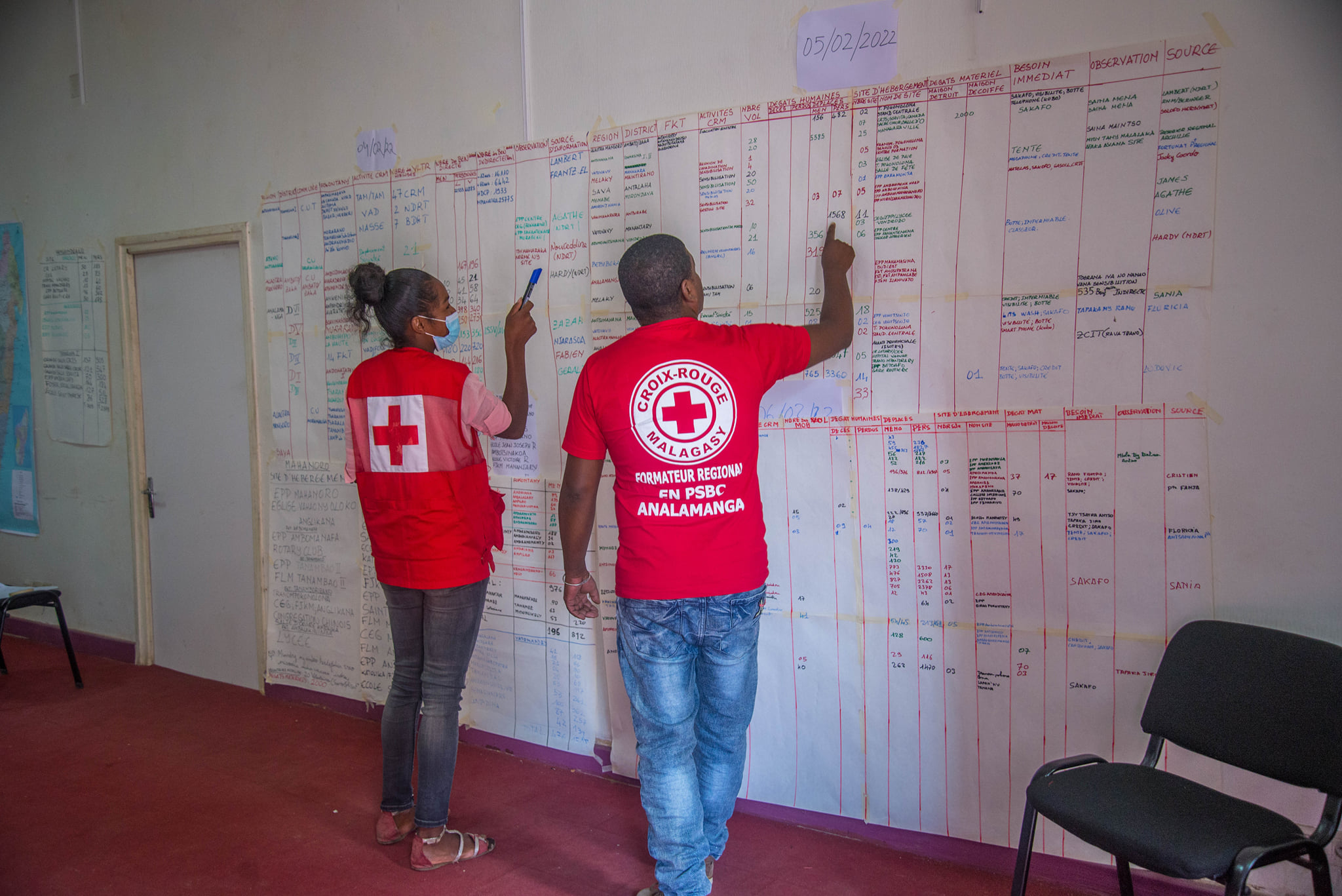 Le centre opérationnel a été activé à la Croix-Rouge Malagasy